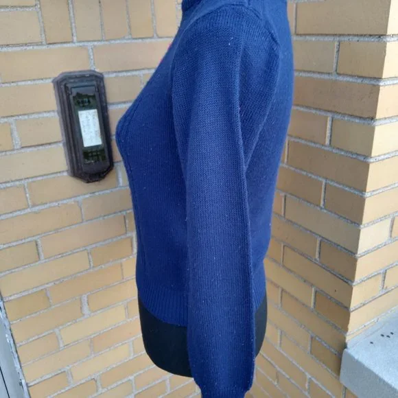 Vintage Womens Sweater Suburban Petites Petite Small Floral 1990's Acrylic VGUC - Picture 2 of 7